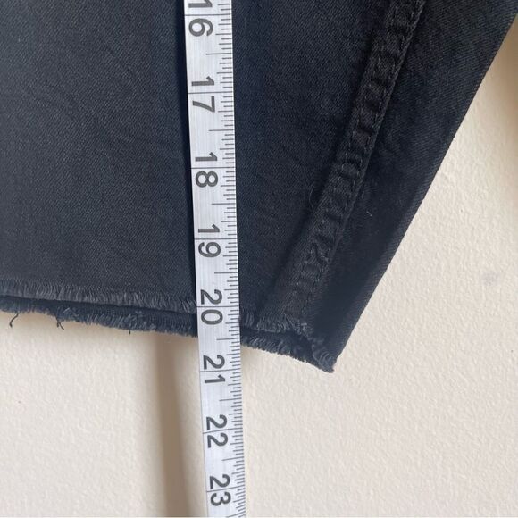 NEW Missguided Reflective Black Jean Bike Short US 6 - Picture 7 of 7